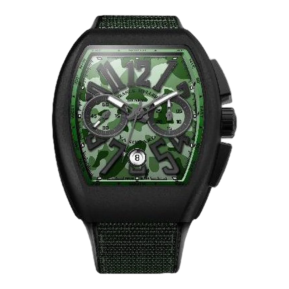 Franck Muller Vanguard Green Camouflage Men's Watch