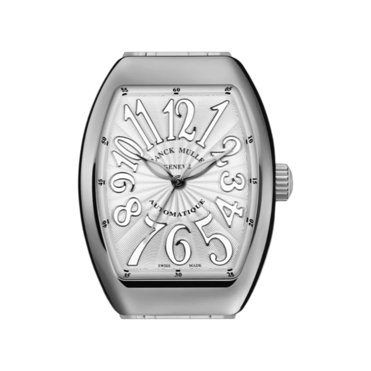 Franck Muller Vanguard Lady V 35 QZ AC BC Rubber Strap 35mm White Dial Womens Watch – additional product photo 3