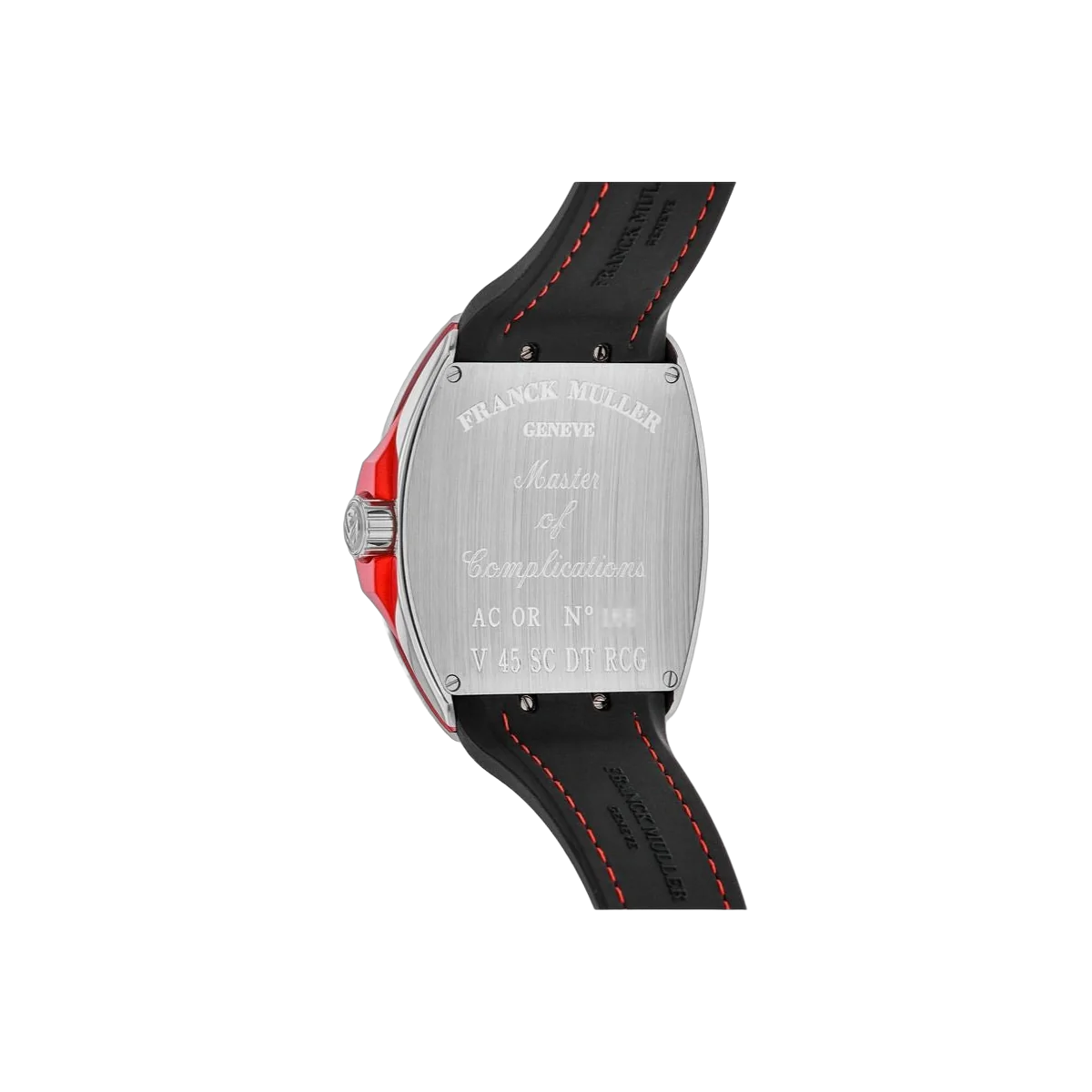 Franck Muller Vanguard Racing V 45 Sc Dt Sqt Rcg Ac Er Black With Red Accents – additional product photo 2