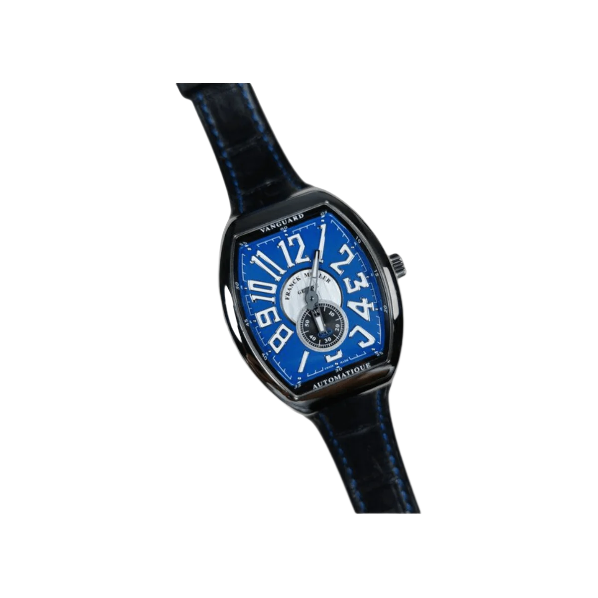 Franck Muller Vanguard V 31 S S6 AT FO VIN AC BL Automatique Slim 31mm Blue Dial Womens Watch