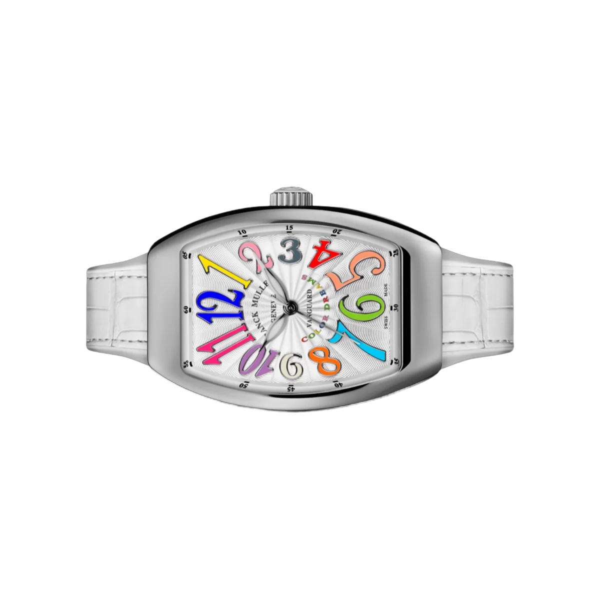 Franck Muller Vanguard V 35 QZ AC COL DRM Quartz Lady Color Dream 35mm Silver Dial Womens Watch – additional product photo 2