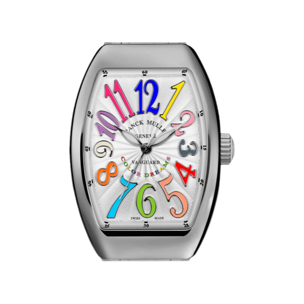 Franck Muller Vanguard V 35 QZ AC COL DRM Quartz Lady Color Dream 35mm Silver Dial Womens Watch – additional product photo 3