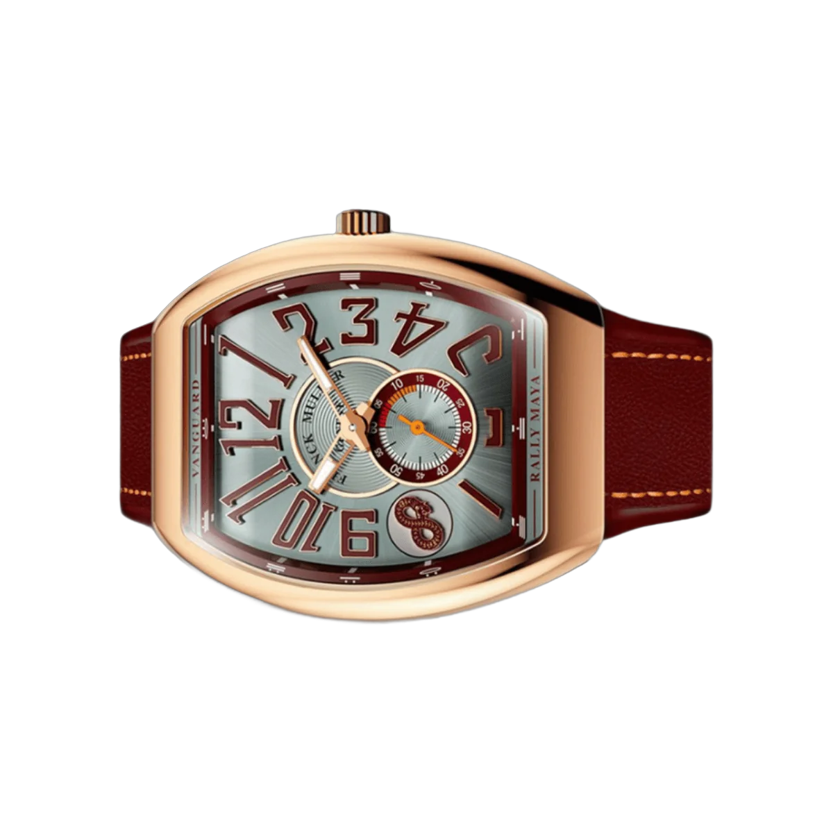 Franck Muller Vanguard V 41 S S6 AT FO 5N BO Automatique Rally Maya Limited Edition 41mm Silver Dial Unisex Watch – additional product photo 2