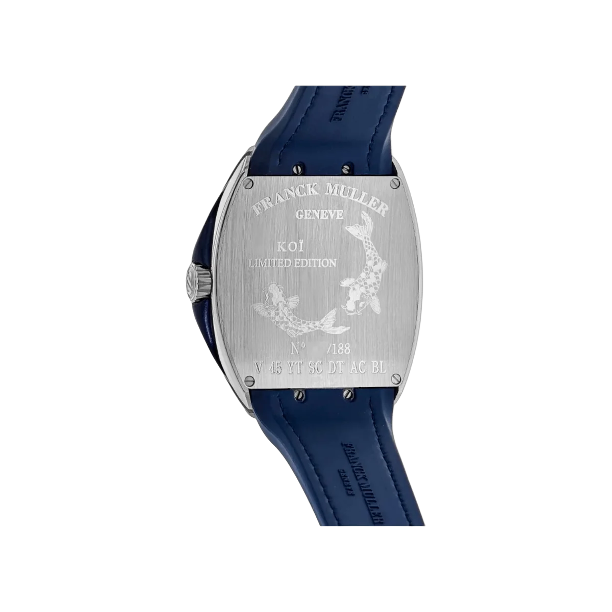 Franck Muller Vanguard V 41 YT SC DT AC BL Limited Edition KOI 45mm Blue Dial Unisex Watch – additional product photo 3