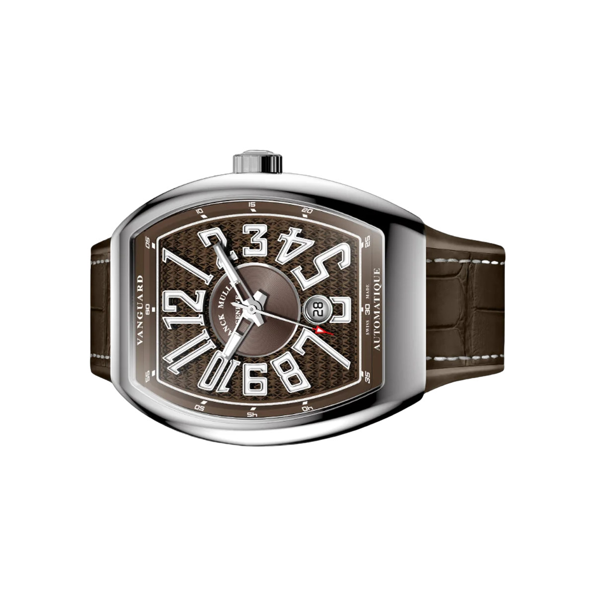 Franck Muller Vanguard V 43 SC DT CLA BN AC BN Stainless Steel 43mm Brown Dial Men's Watch – additional product photo 2