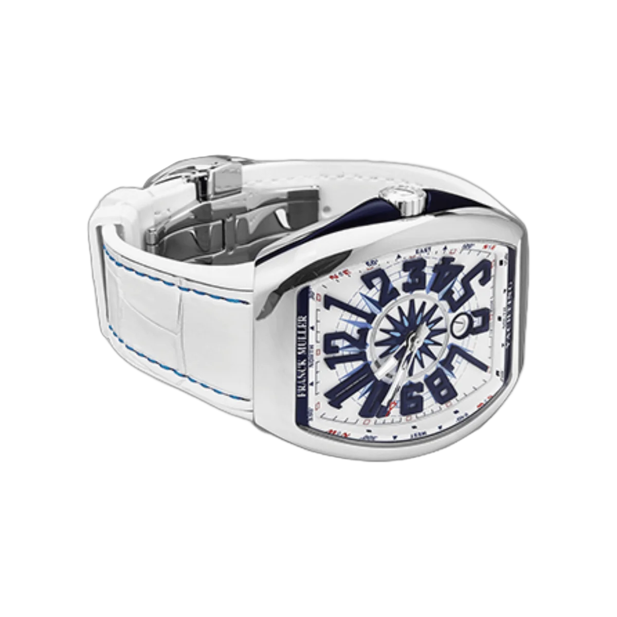 Franck Muller Vanguard V 45 Sc Dt Yachting Ac Bl White Dial – additional product photo 2