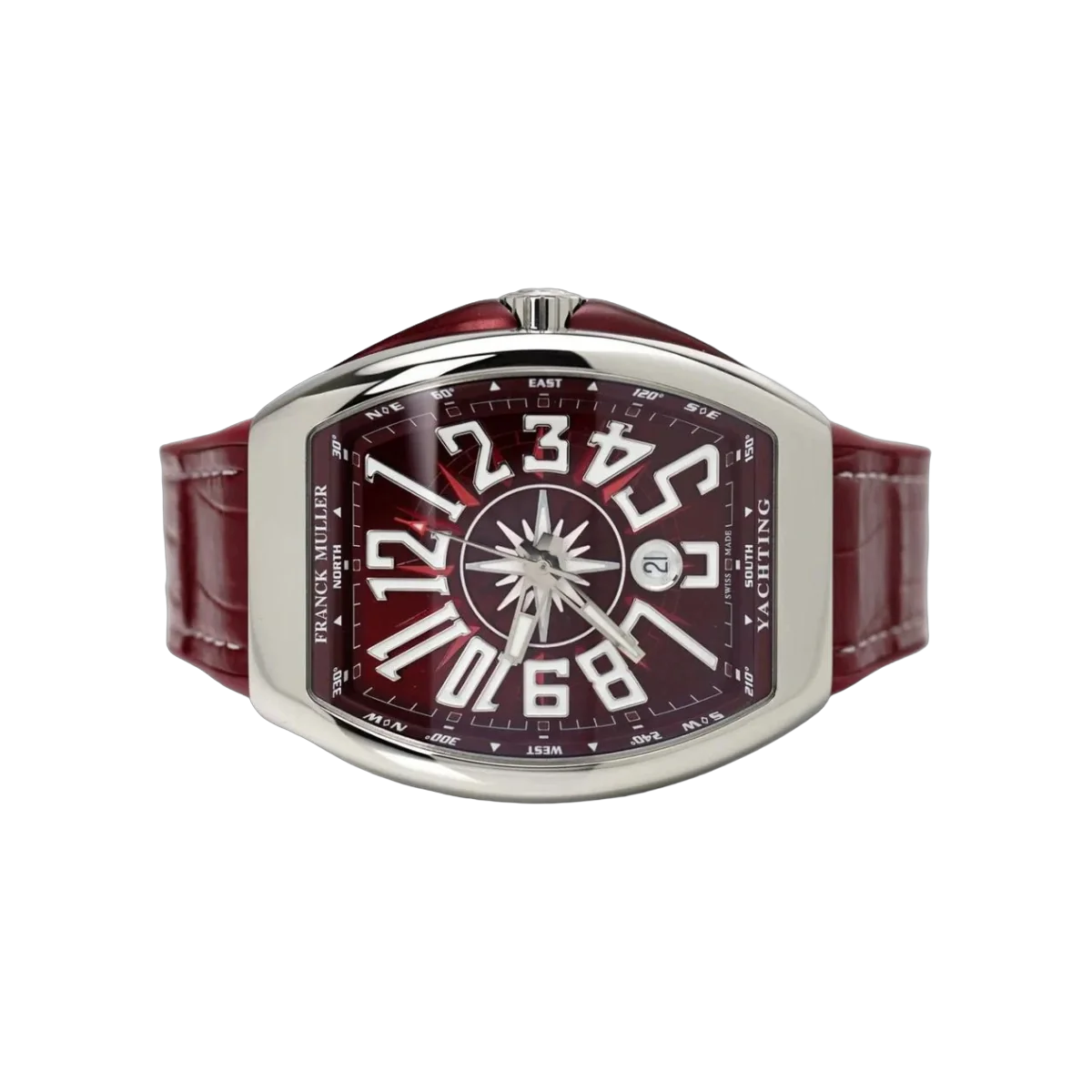 Franck Muller Vanguard V45 SC DT AC BO Automatic Burgundy Dial – additional product photo 4