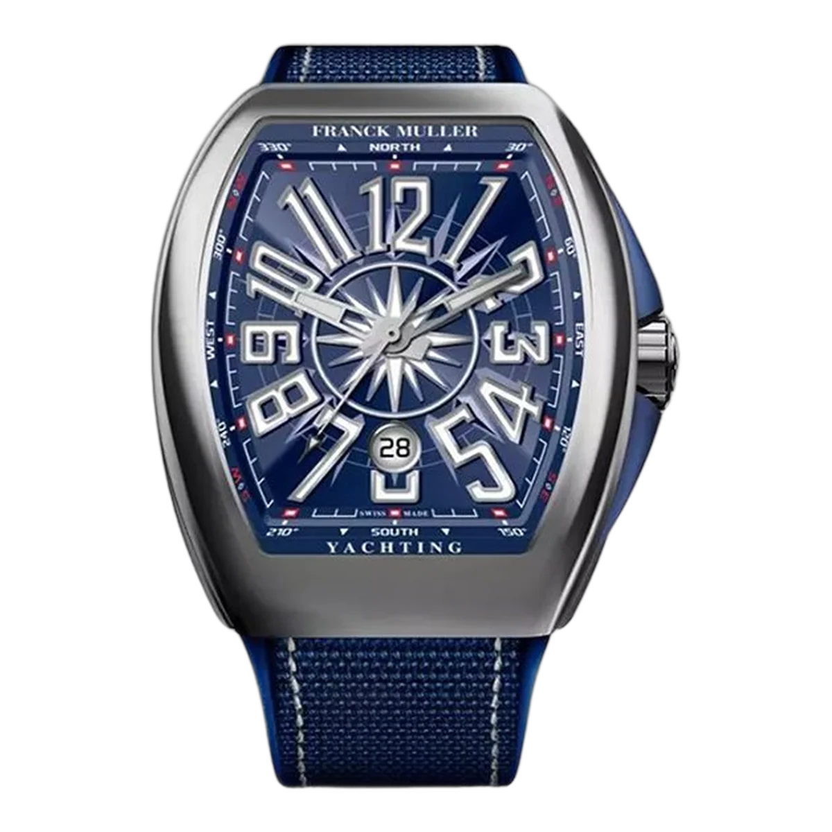 Franck Muller Vanguard Yachting 44Mm Stainless Steel Men's Watch