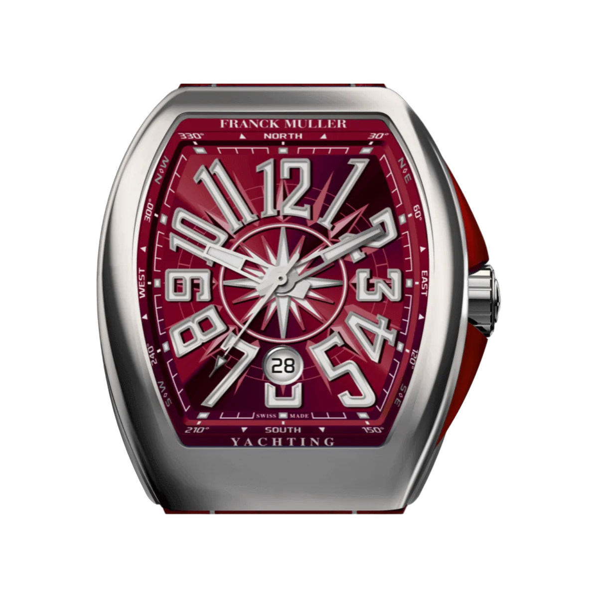 Franck Muller Vanguard Yachting Automatic Burgundy V 45 SC DT AC BO 45mm Burgundy Dial Mens Watch – additional product photo 3