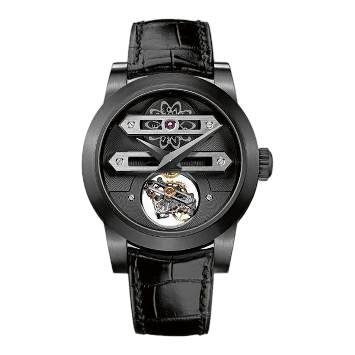 Girard Perregaux Bi-Axial Tourbillon 45Mm Men's Watch Ref. 99810-24-003-Ba6A