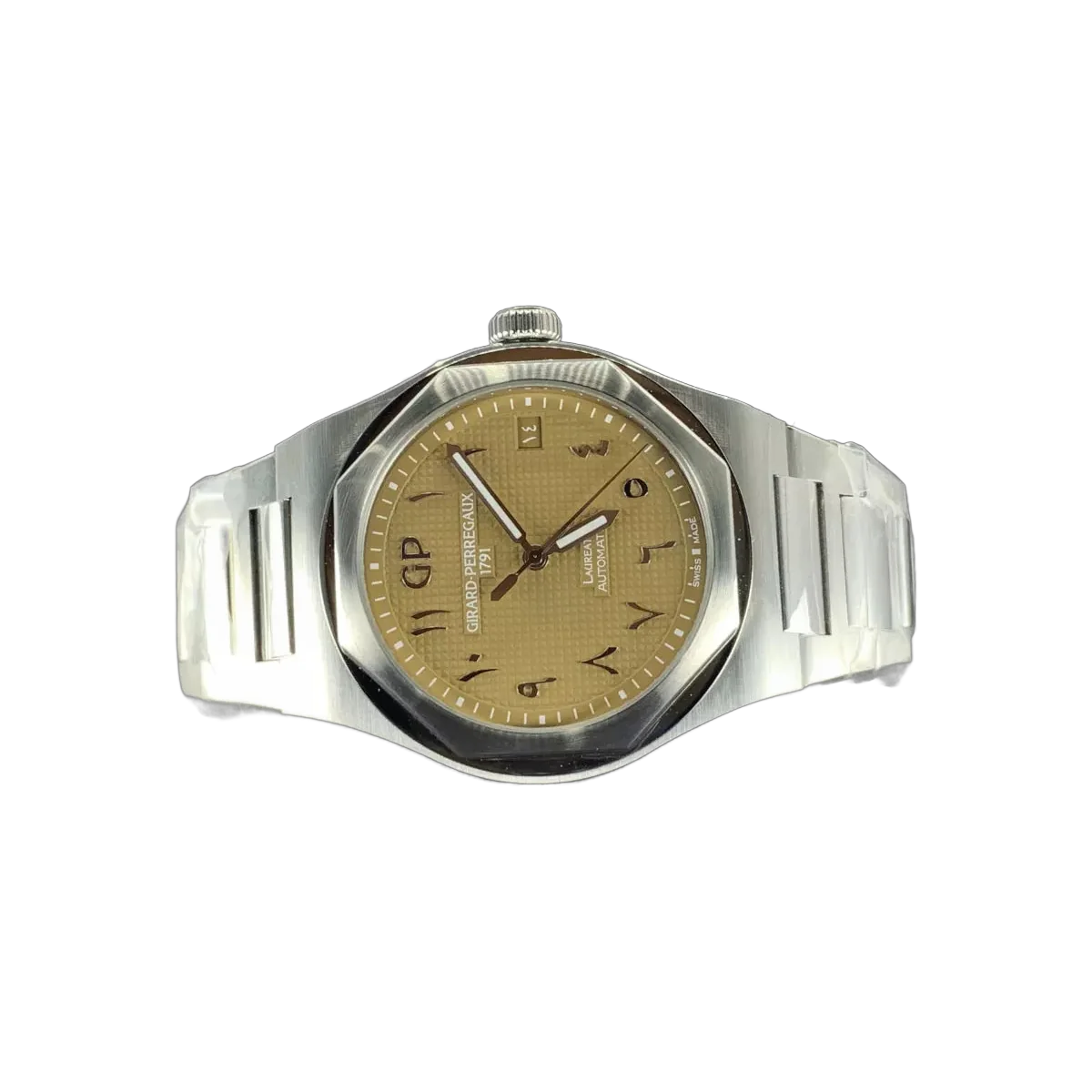 Girard Perregaux Laureato Brown Gold Arabic Dial Limited Edition Men's Watch – additional product photo 4