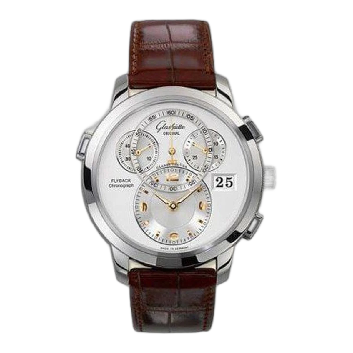 Glashutte Original Panomatic 18Kt White Gold 42Mm Men's Watch