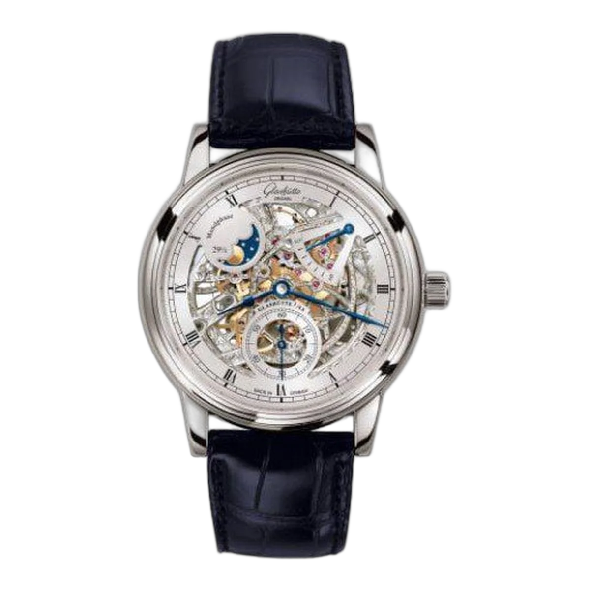Glashutte Original Senator 18Kt White Gold 42Mm Men's Watch