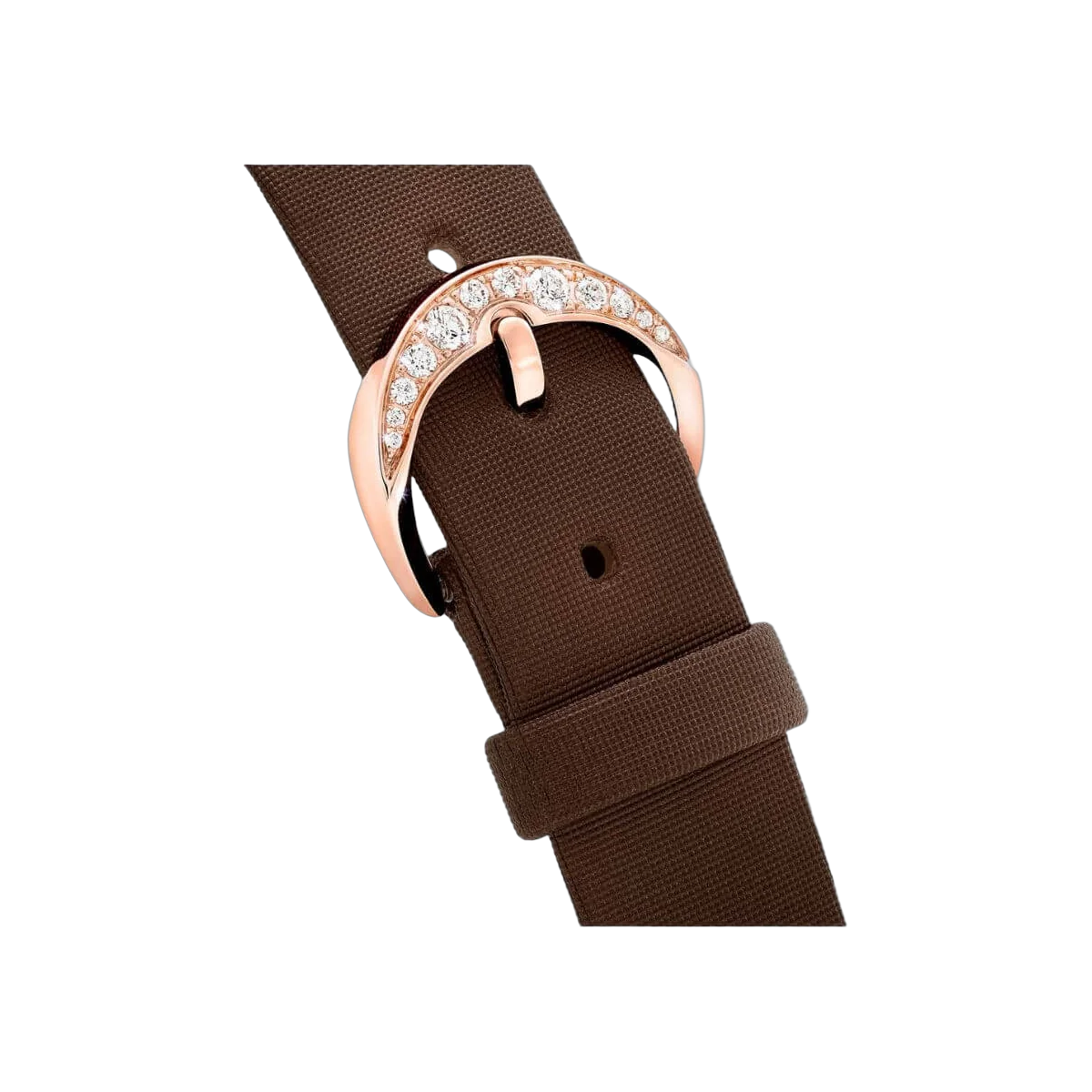 Graff Spiral GSP23PGD Tigers Eye DIal Rose Gold Brown Satin Strap – additional product photo 5