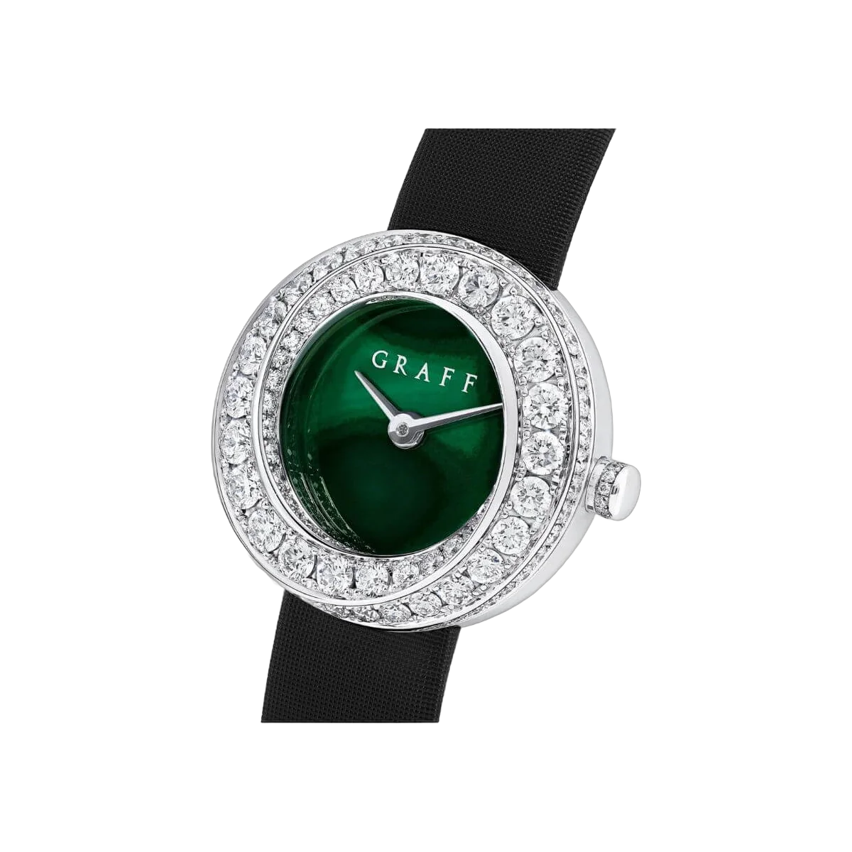 Graff Spiral GSP23WGD White Gold and Diamond Green Dial – additional product photo 3