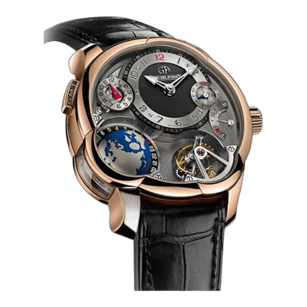 Greubel Forsey Gmt Tourbillon 43.5Mm Rose Gold Men's Watch