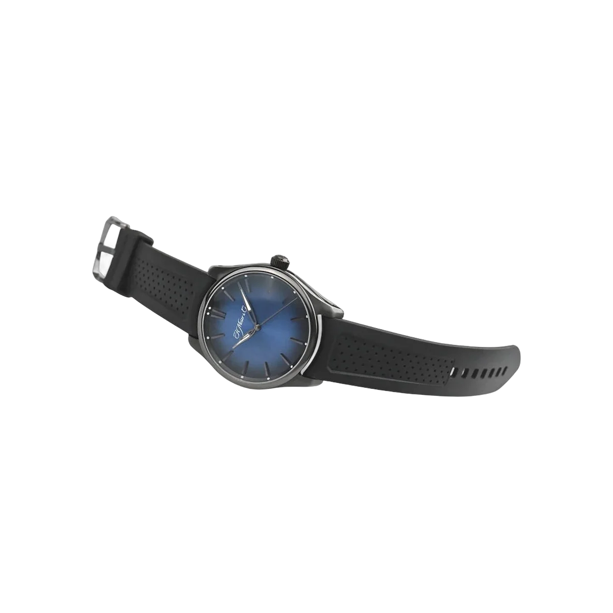 H.Moser & Cie. Pioneer Centre Seconds 3200-1205 Steel 42.8mm Blue Dial Men's Watch – additional product photo 4