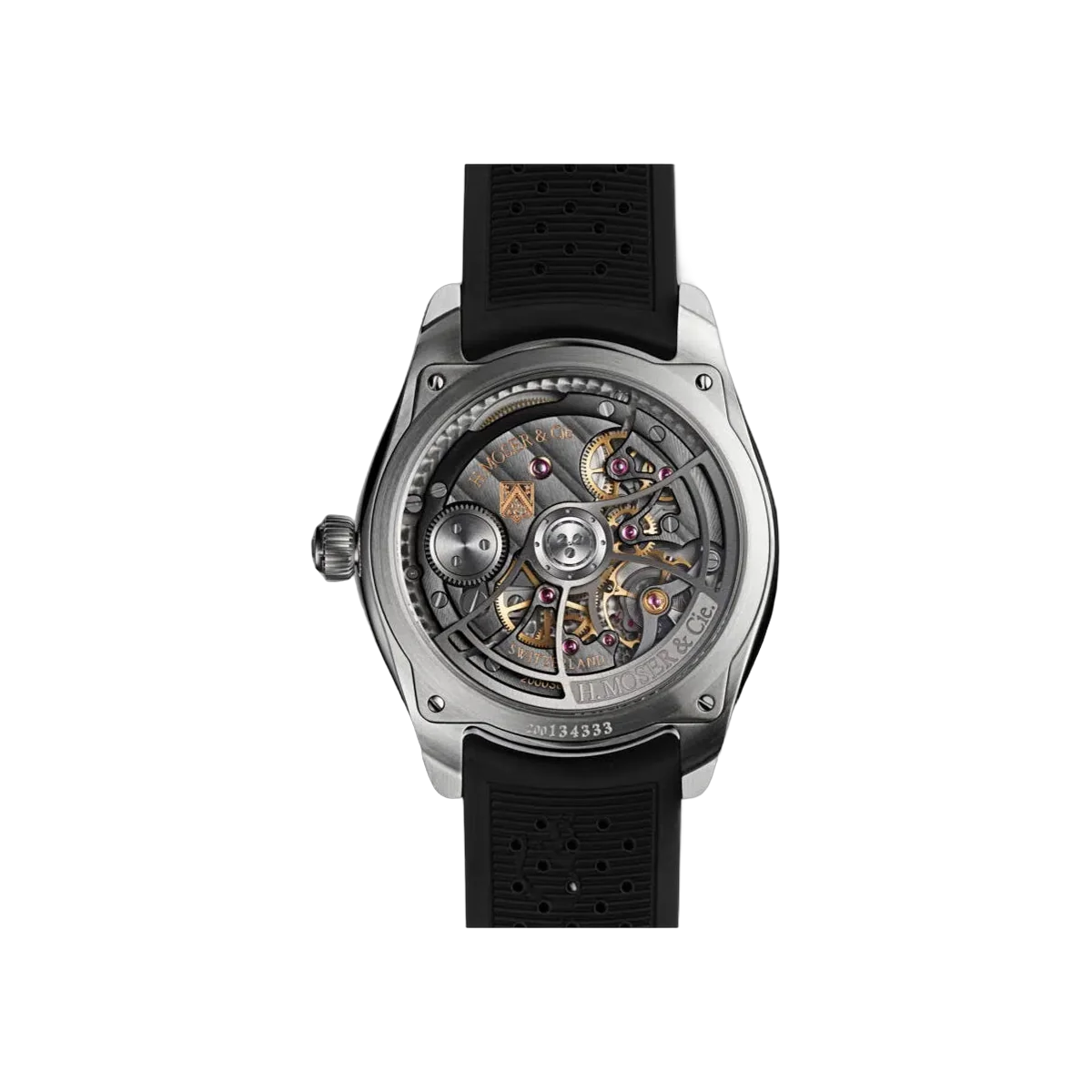 H. Moser & Cie. Pioneer Centre Seconds 3201-1201 Steel 40mm Cosmic Green Fumé Dial Men's Watch – additional product photo 4