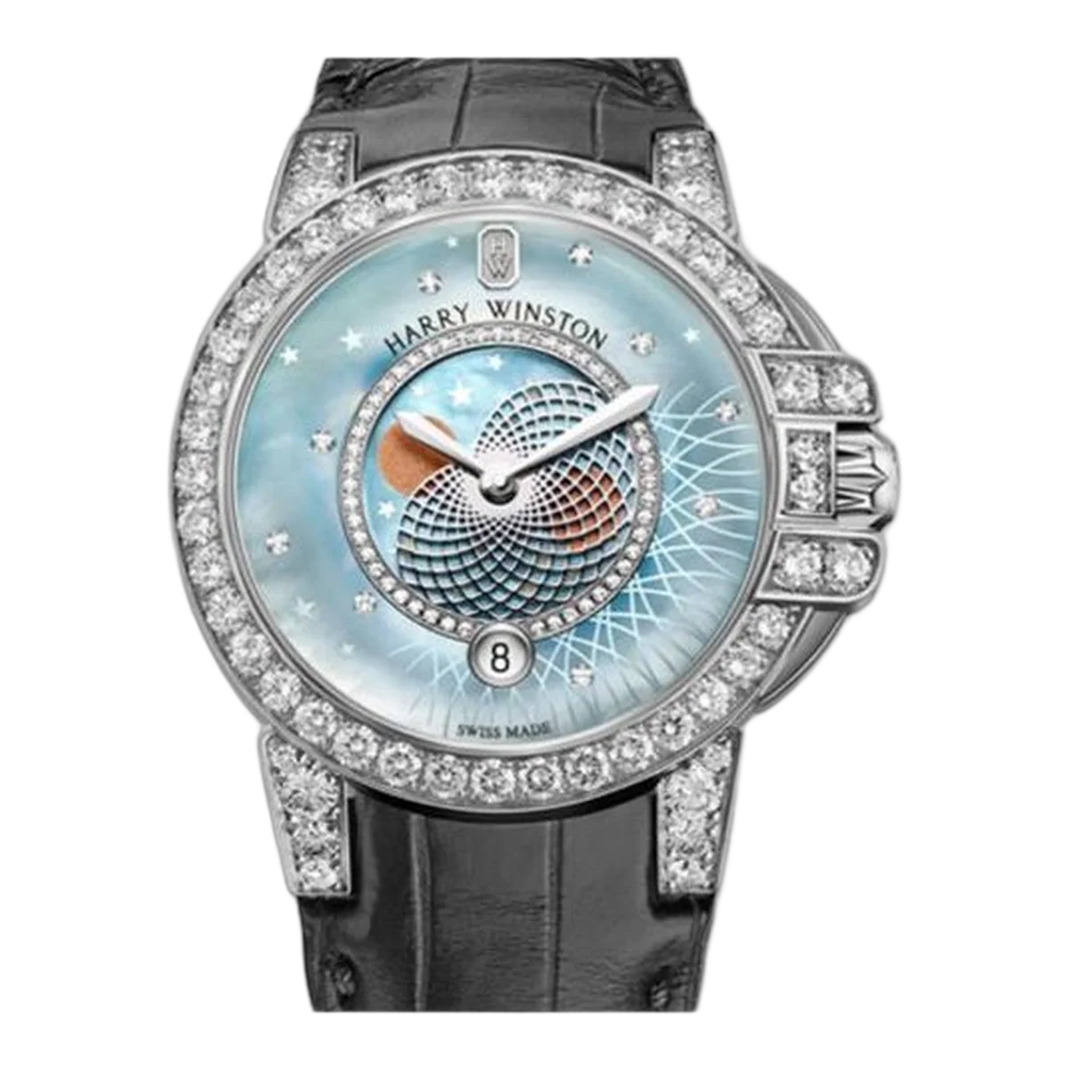 Harry Winston Lady Moon Phase Men's Watch