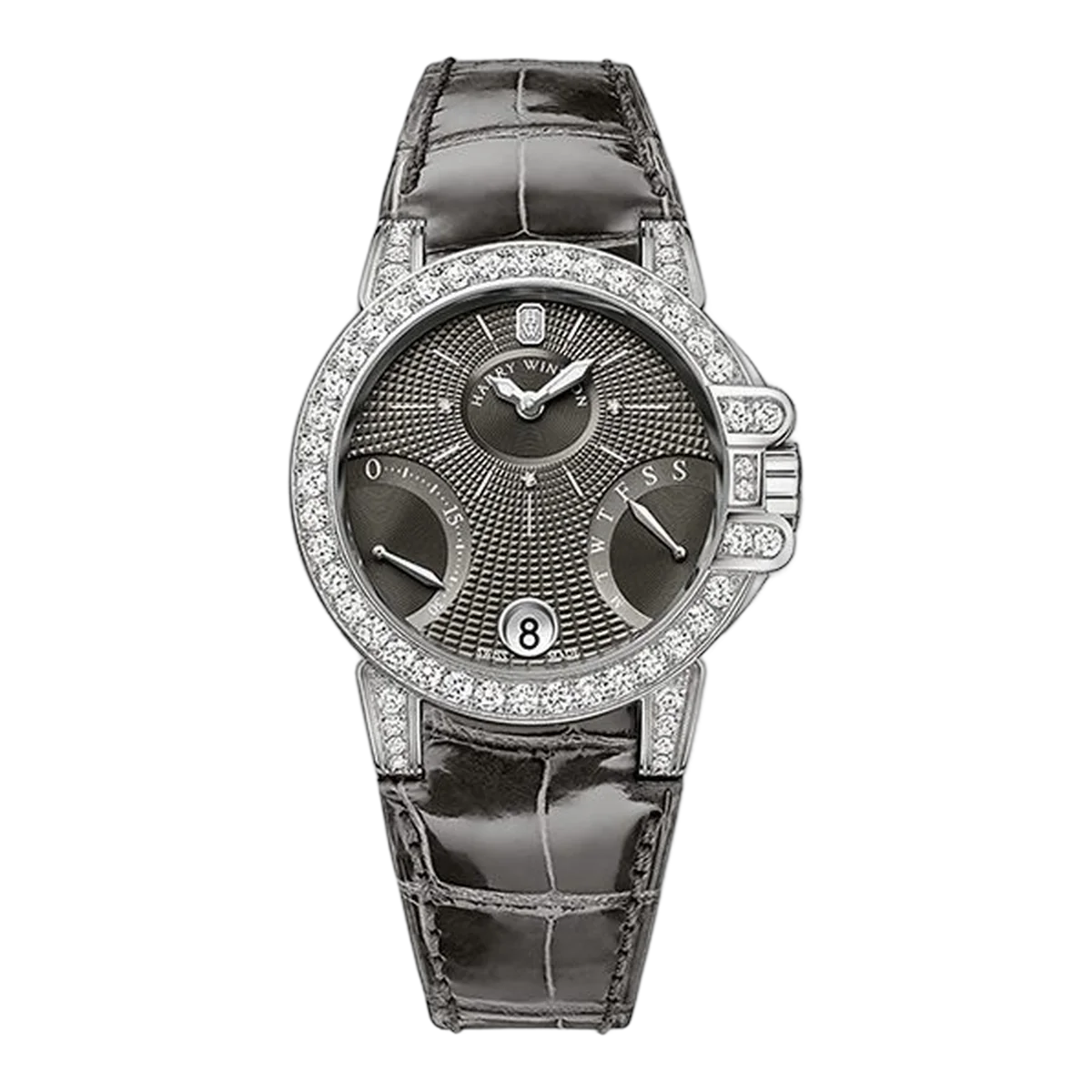 Harry Winston Ocean 18Kt White Gold 36Mm Ladies Watch
