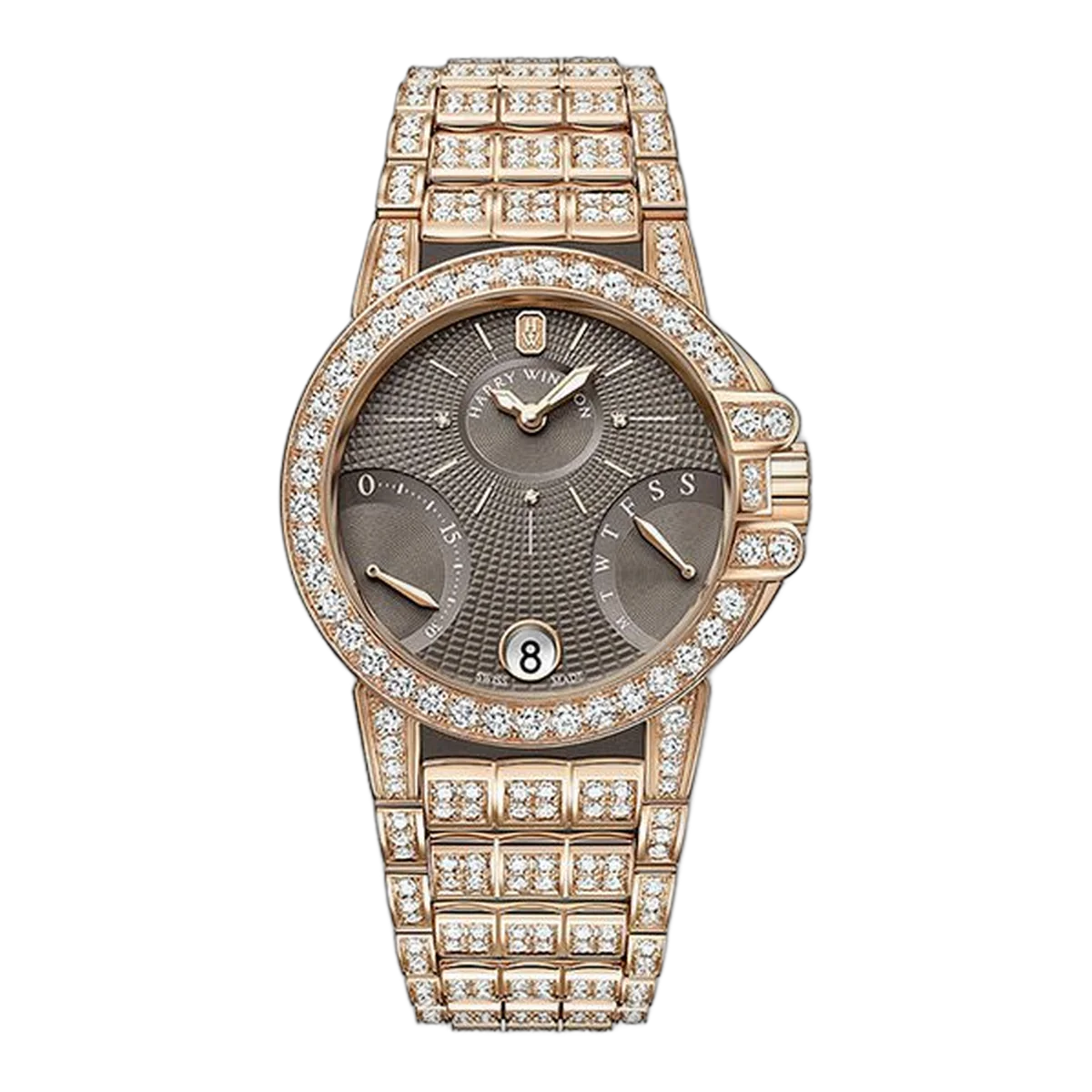 Harry Winston Ocean Lady Biretrograde 36Mm Ladies' Watch