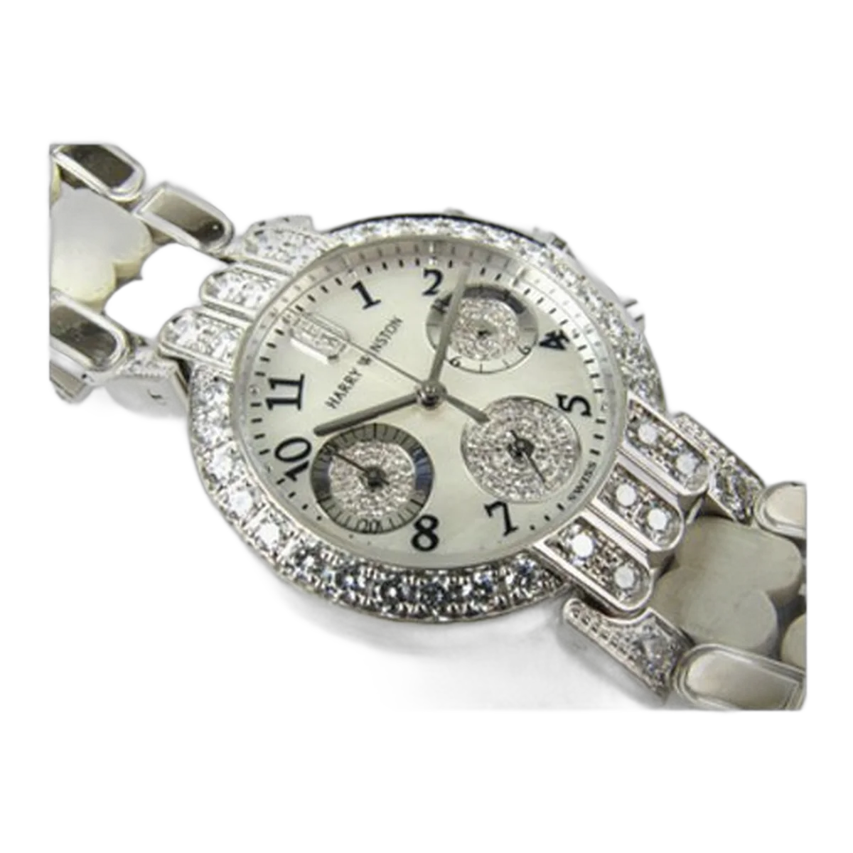 Harry Winston Premier Chronograph Diamond Ladies Watch Ref. 200Ucq32W