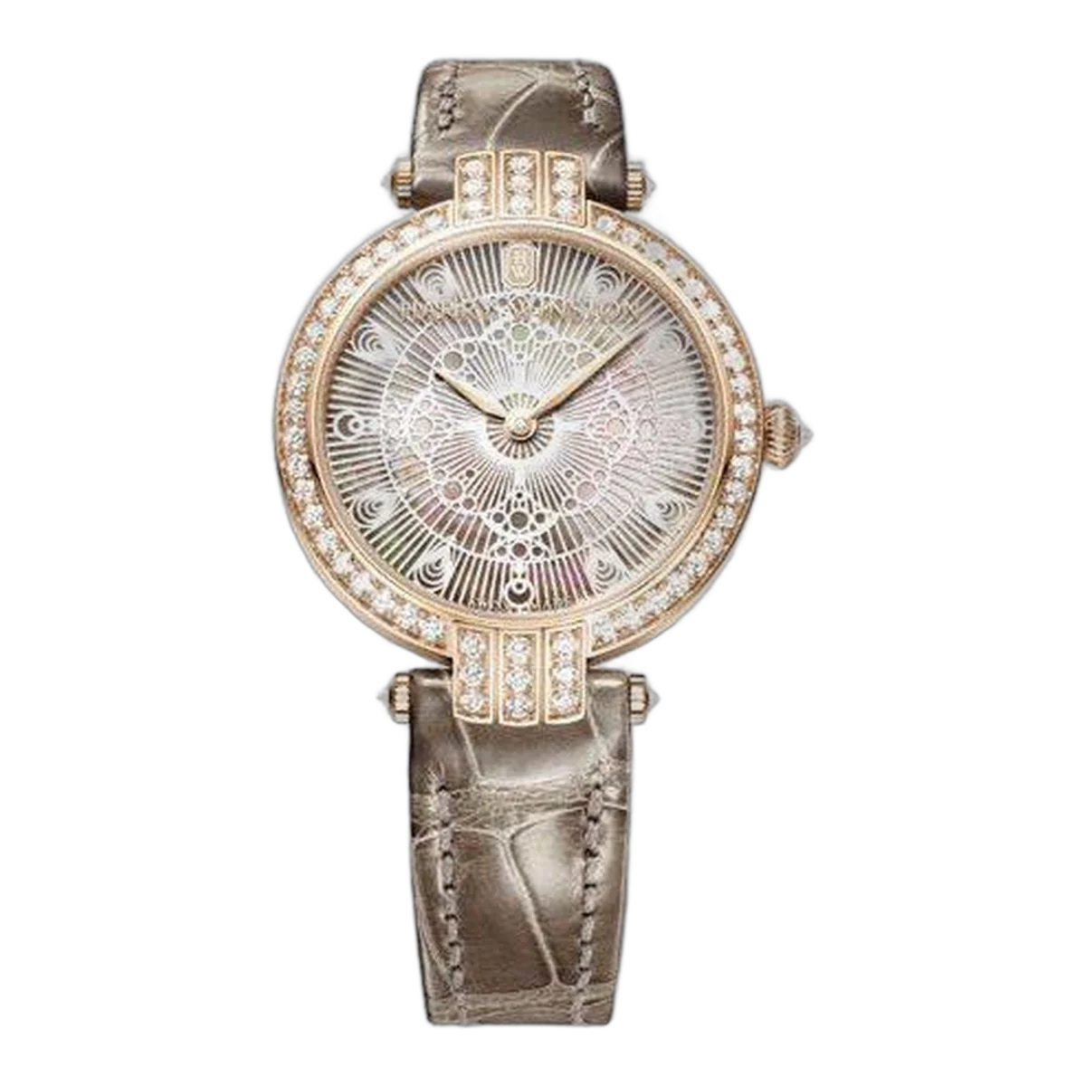 Harry Winston Premier Lace 31 18Kt Rose Gold 36Mm Ladies Watch