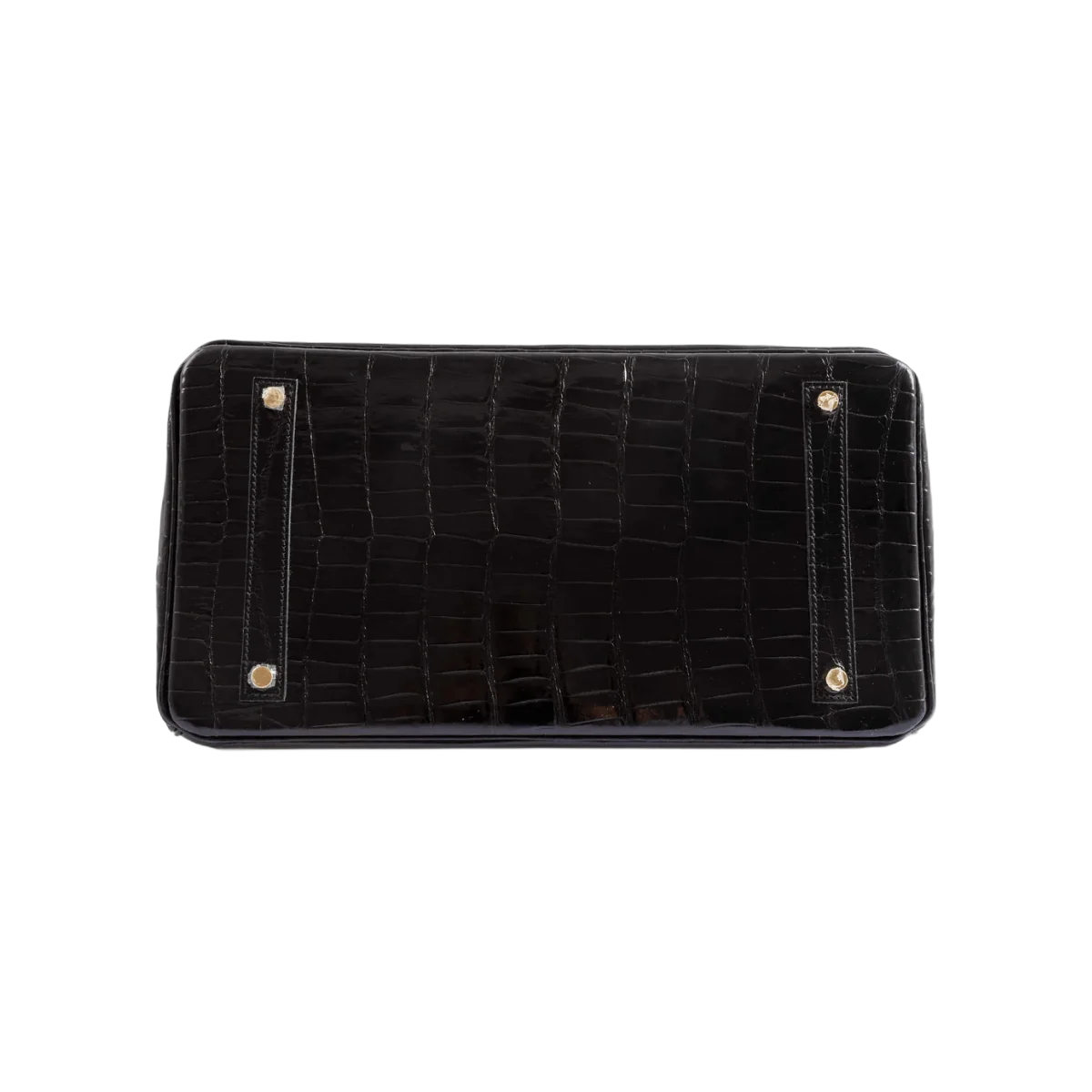 Hermes Birkin 30 Black Shiny Porosus Crocodile Gold HW Handbag – additional product photo 5