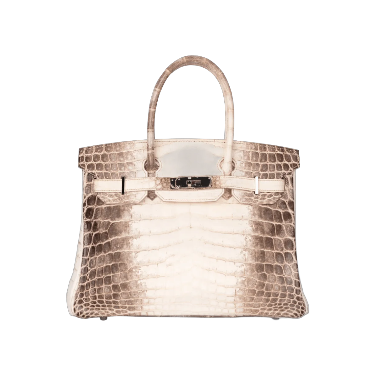 Hermes Birkin 30 Himalaya White Croco Matt Palladium HW Hardware