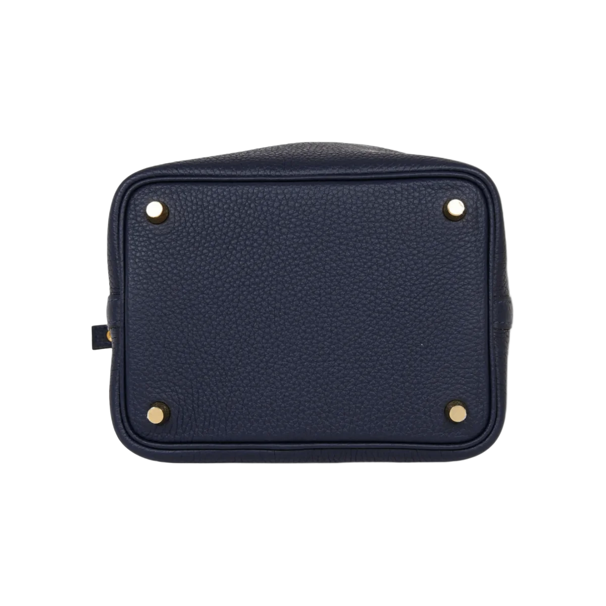 Hermes Picotin 18 Bleu Nuit Taurillon Clemence Leather Gold Hardware Bag – additional product photo 3