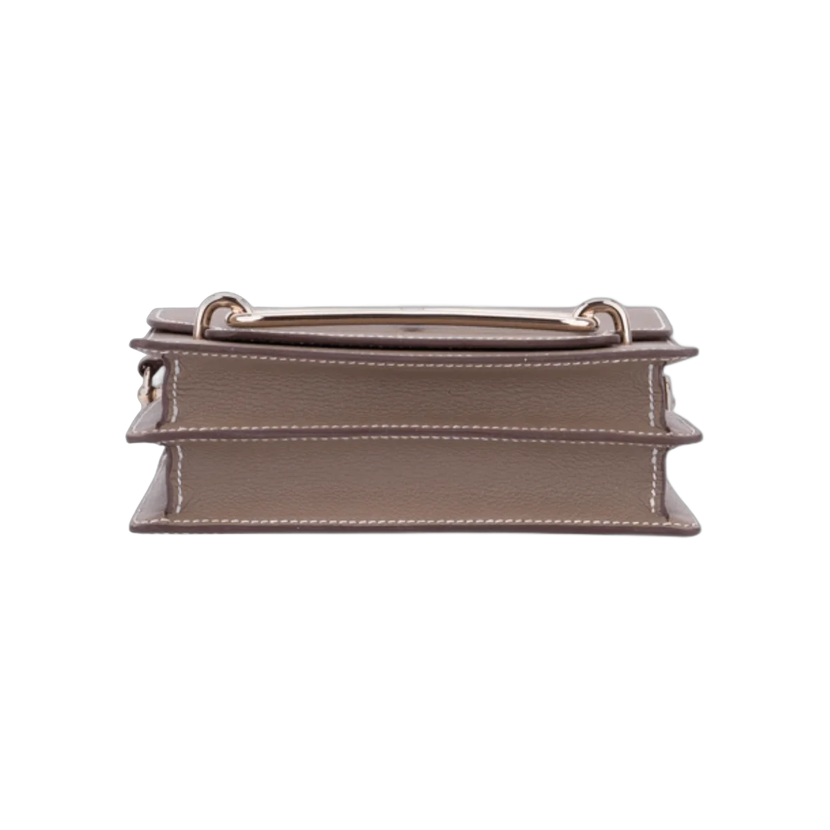 Hermes Roulis 18 Mini Taupe Evervolor Leather Palladium HW Bag – additional product photo 4