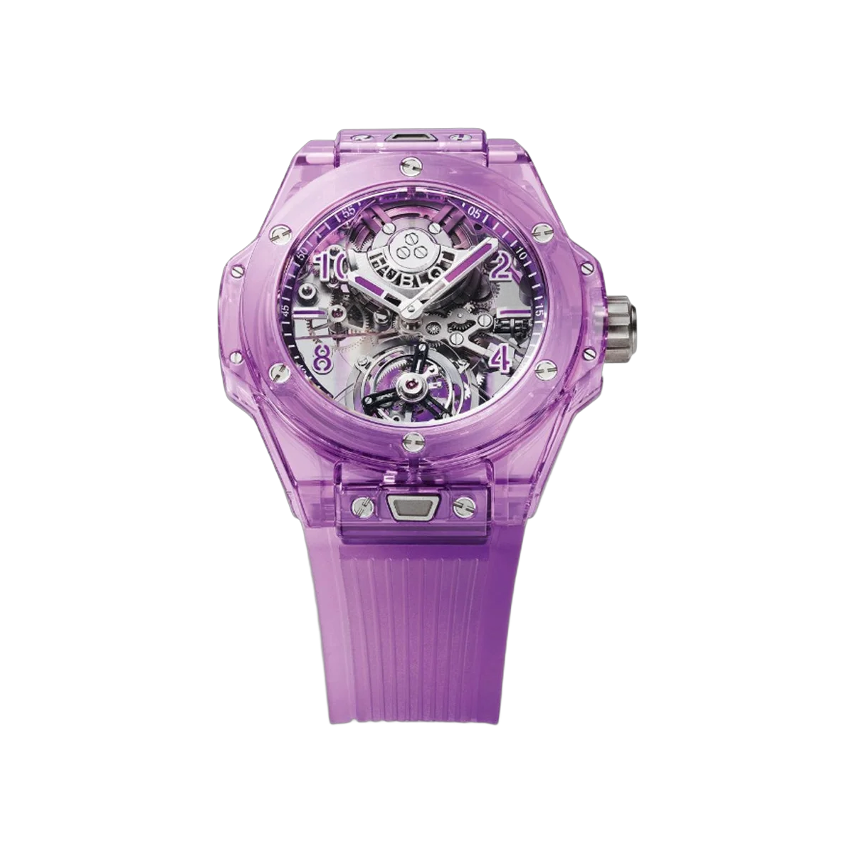 Hublot Big Bang 429.JM.0120.RT Tourbillon Purple Sapphire 44mm Skeleton Dial Men's Watch – additional product photo 3