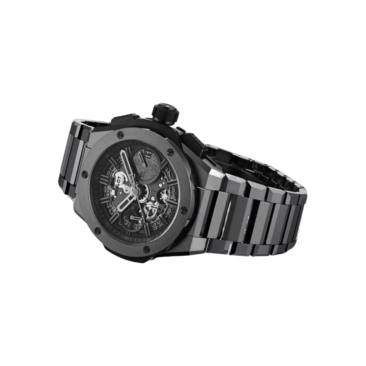 Hublot Big Bang 451.CX.1140.CX Ceramic Integral All Black Chronograph 42mm Black Dial Men's Watch – additional product photo 5