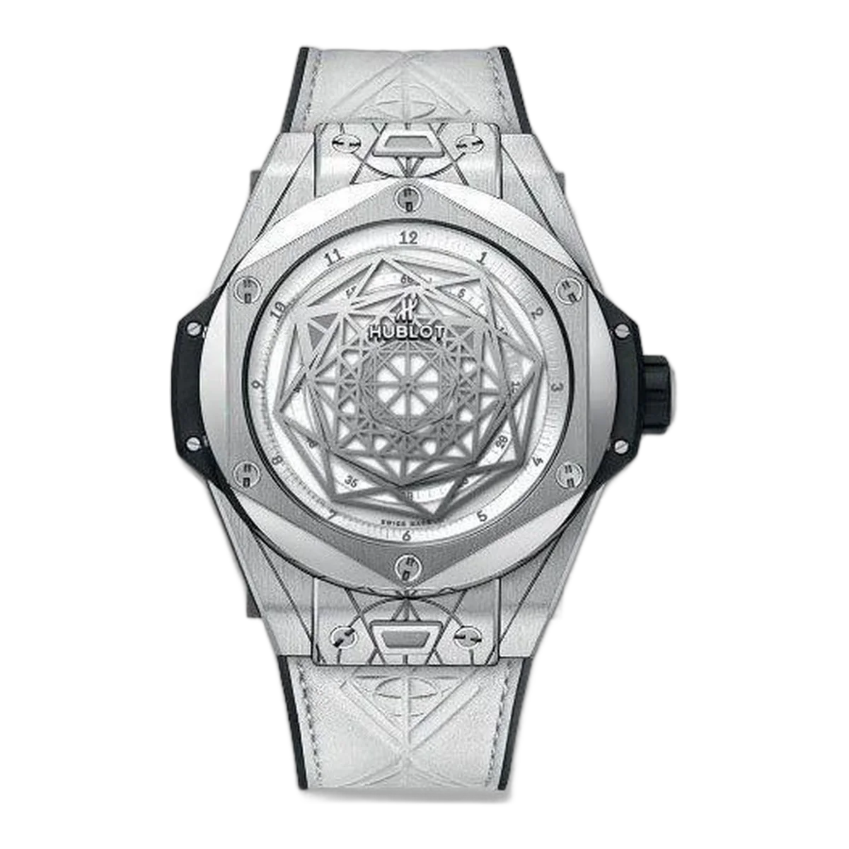 Hublot Big Bang Sang Bleu Titanium White Limited Edition Of 200 Pieces 45Mm Titanium Men's Watch
