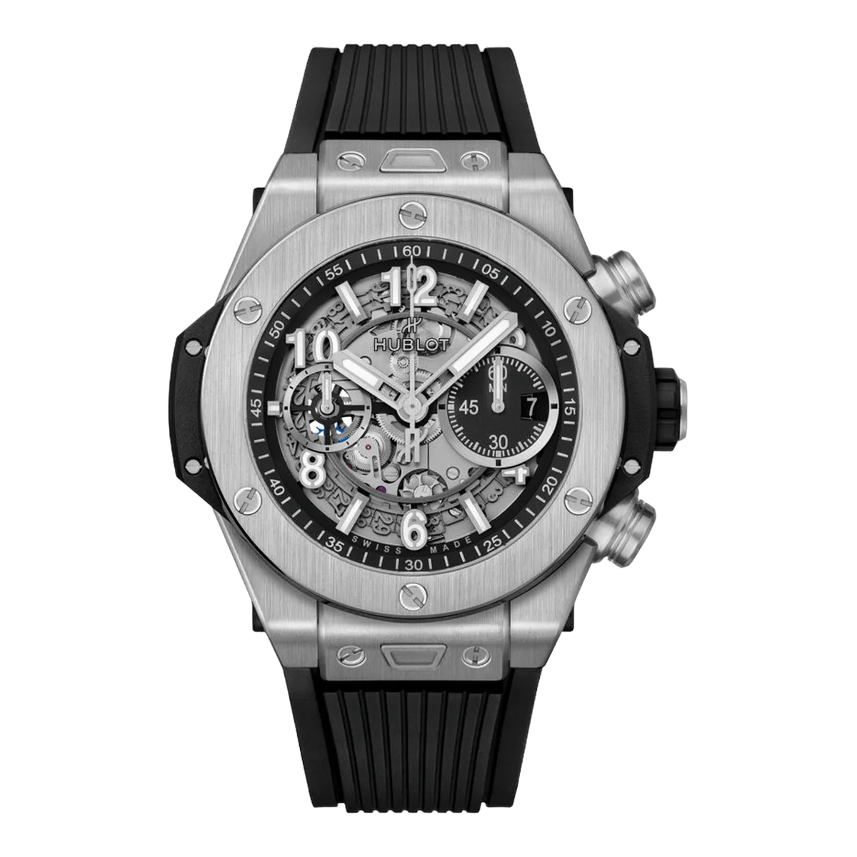 Hublot Big Bang Unico 421.NX.1170.RX Titanium Grey Dial 44mm Men's Watch