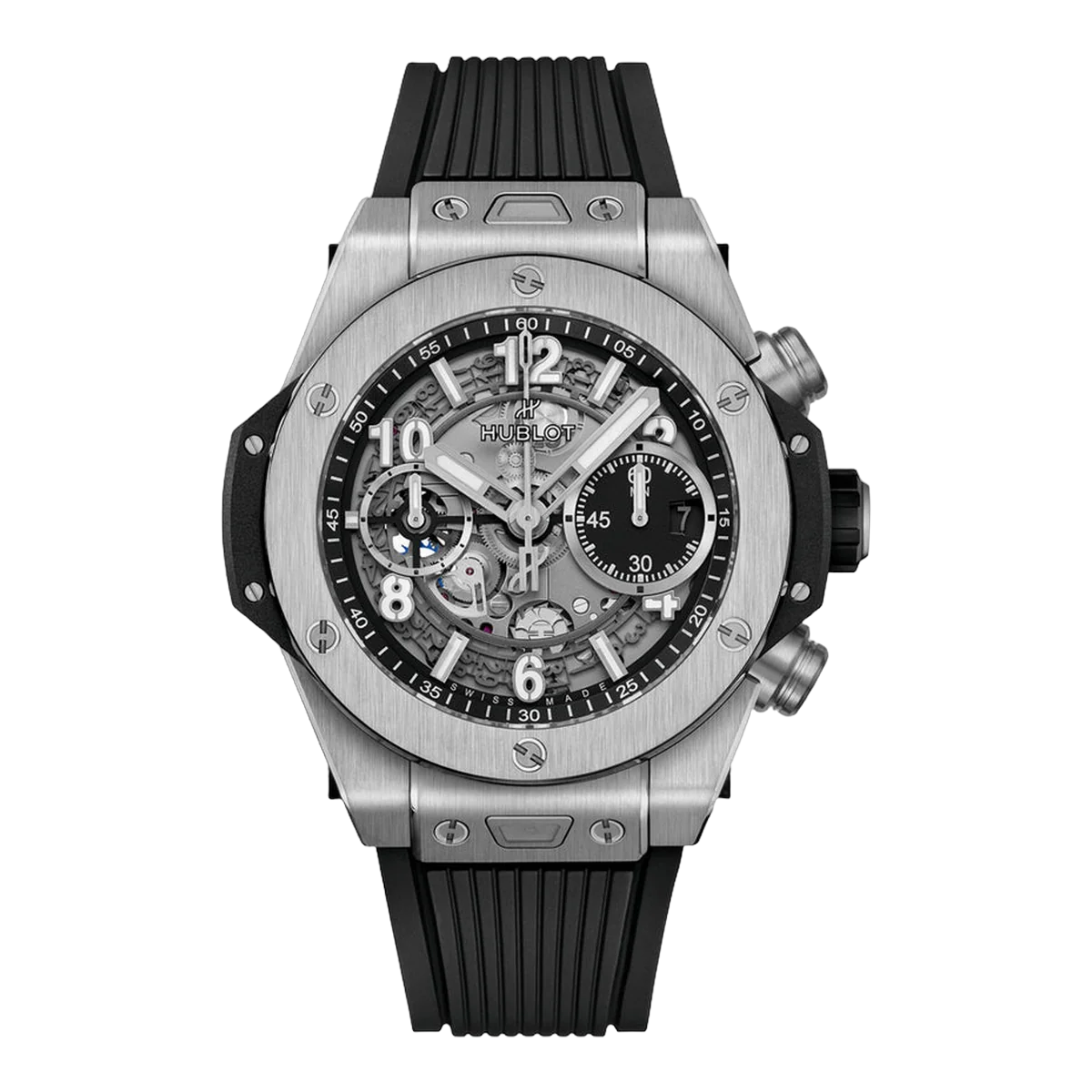 Hublot Big bang Unico 441.NX.1171.RX Titanium Black Skeleton Dial 42mm Men's Watch