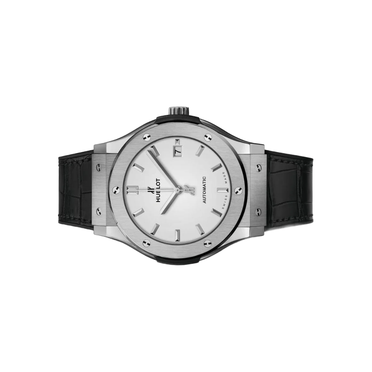 Hublot Classic Fusion 511.NX.2611.LR Titanium 45mm Silver Dial Men's Watch – additional product photo 3
