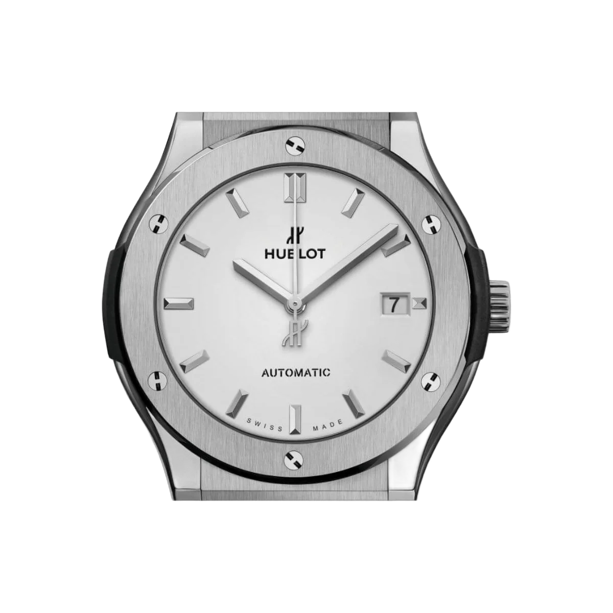 Hublot Classic Fusion 511.NX.2611.LR Titanium 45mm Silver Dial Men's Watch – additional product photo 4