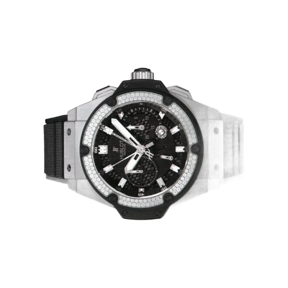 Hublot King Power 709.Zx.1770.Rx.1104 Black Dial Diamond-Set Bezel – additional product photo 4