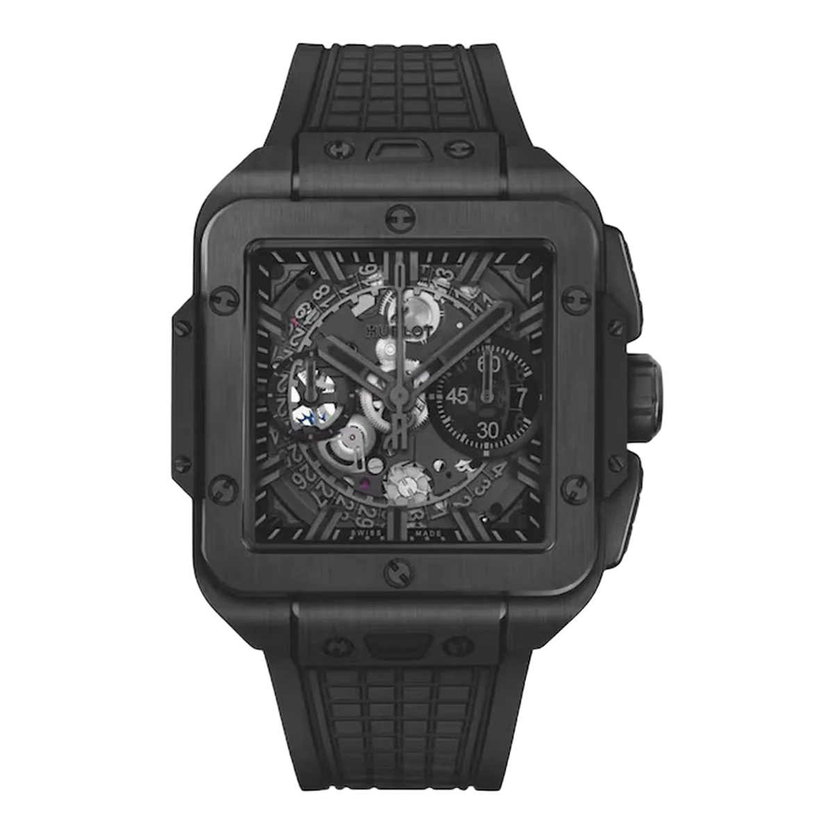Hublot Square Bang Unico 821.CX.0140.RX Black Ceramic Chronograph 42mm Men's Watch
