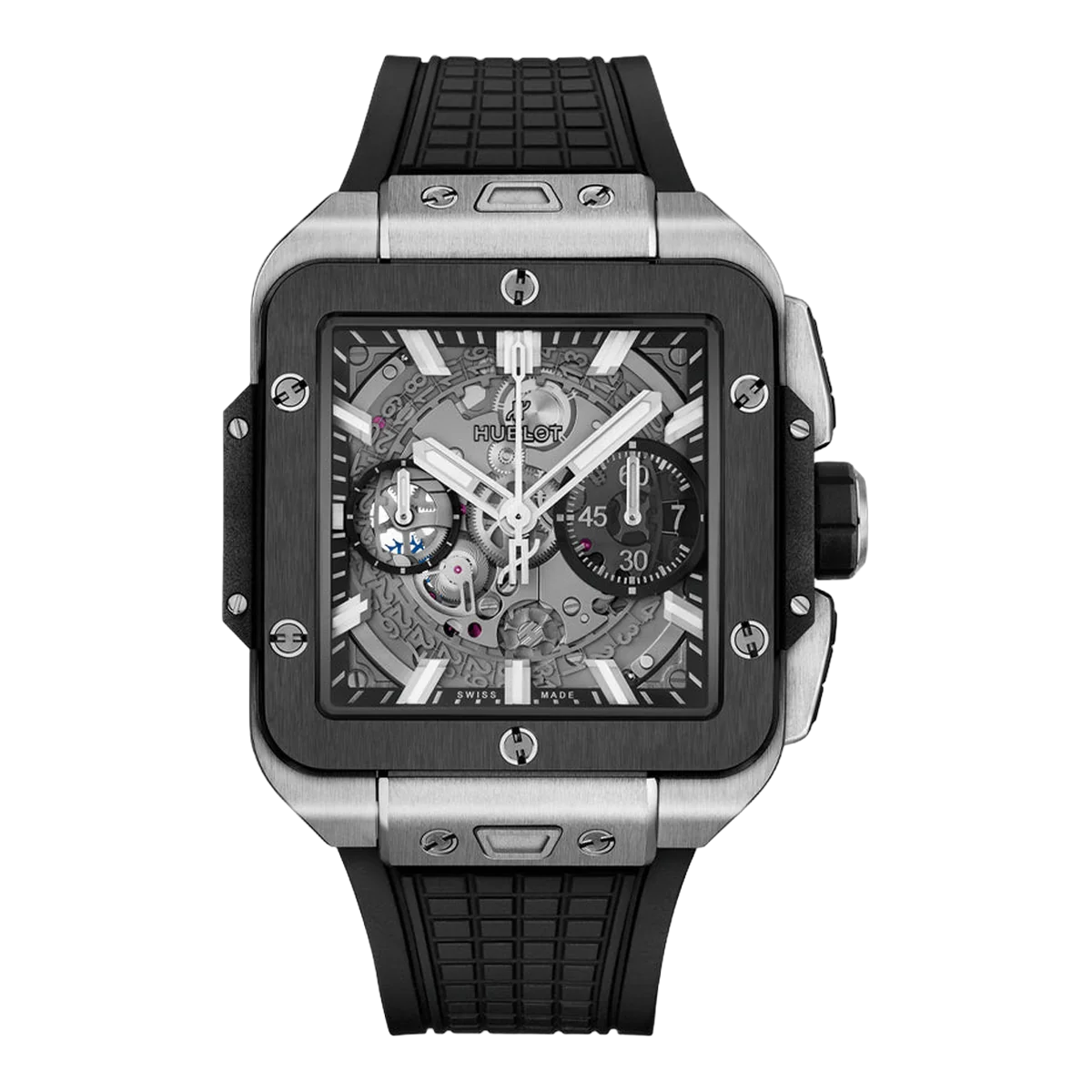 Hublot Square Bang Unico 821.NM.0170.RX Titanium Ceramic 42mm Men's Watch