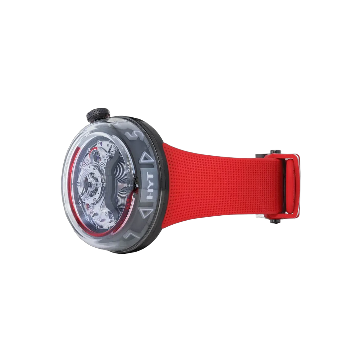 Hyt H5 H02248-A Red Fluid Limited Edition Black DLC Stainless Steel – additional product photo 2