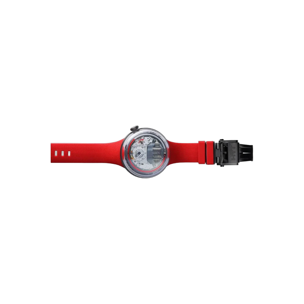 Hyt H5 H02248-A Red Fluid Limited Edition Black DLC Stainless Steel – additional product photo 4