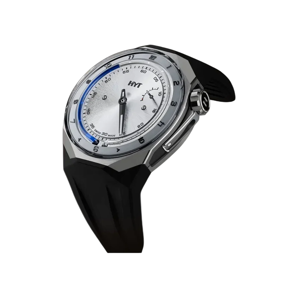 HYT T1 H03205-A Titanium 45mm Silver Dial Men’s Watch – additional product photo 2