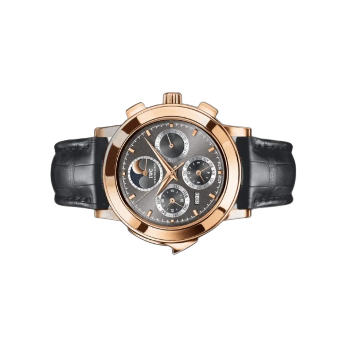 IWC Grande Complication IW377025 Perpetual Calendar Chronograph 18Kt Rose Gold Gray Dial – additional product photo 2
