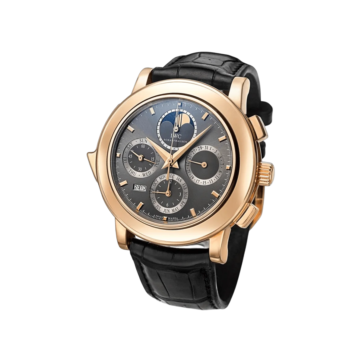 IWC Grande Complication IW377025 Perpetual Calendar Chronograph 18Kt Rose Gold Gray Dial – additional product photo 3
