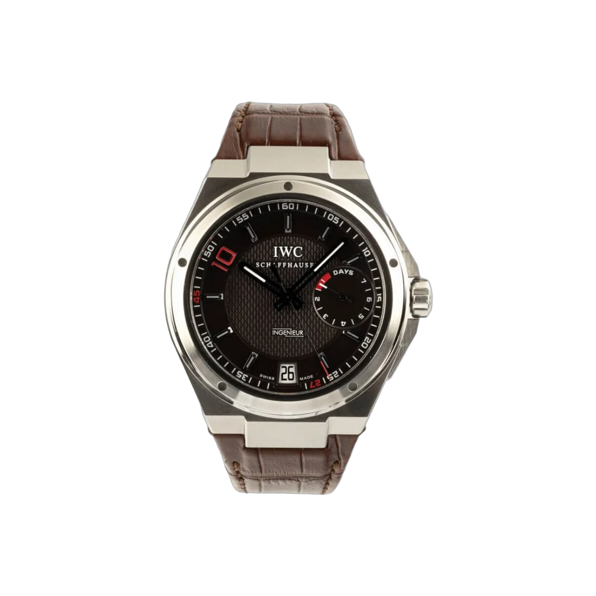IWC Ingenieur Zinedine Zidane IW500508 45Mm Stainless Steel Black Dial