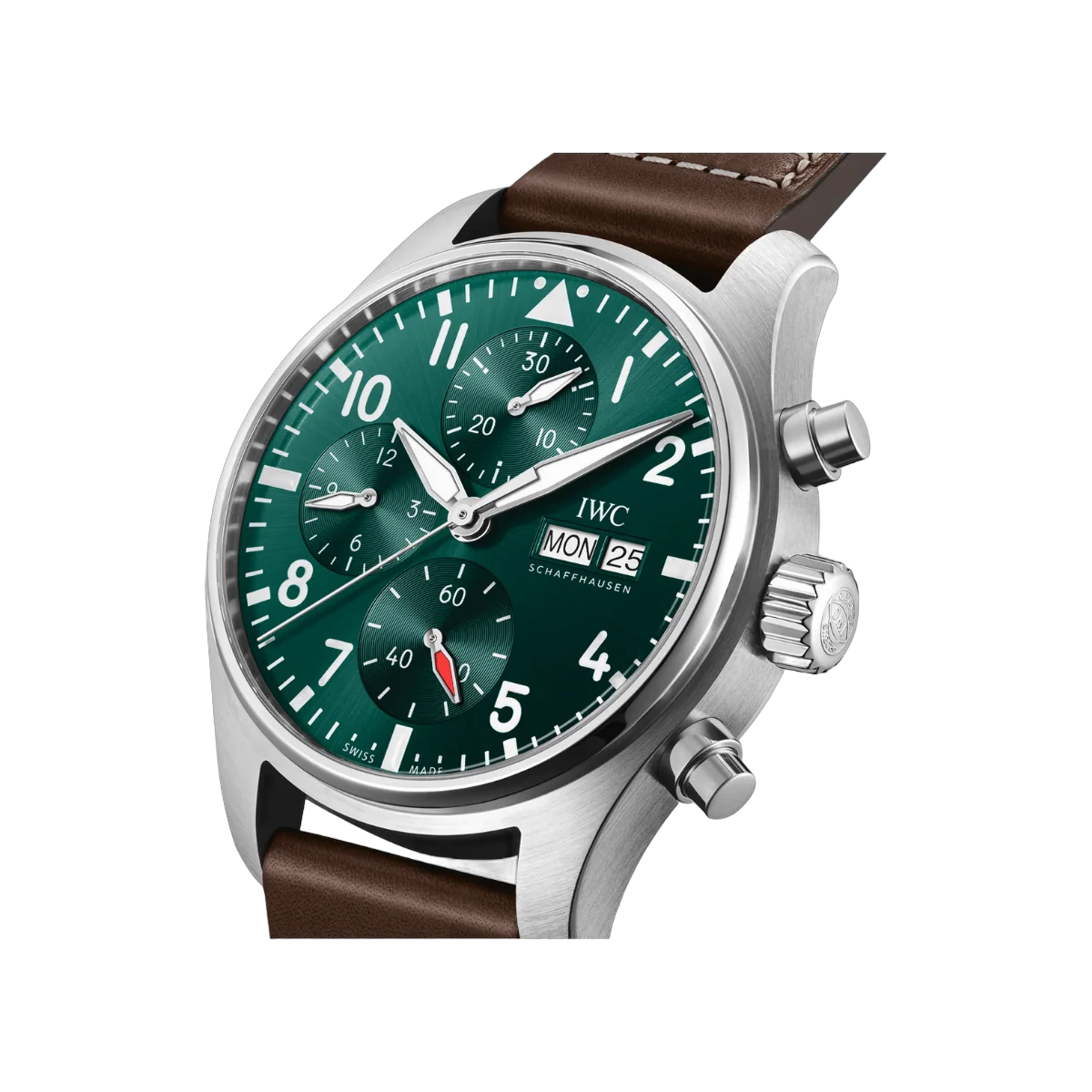 IWC Pilot Chronograph REF IW388103 41 Automatic Green Dial – additional product photo 4