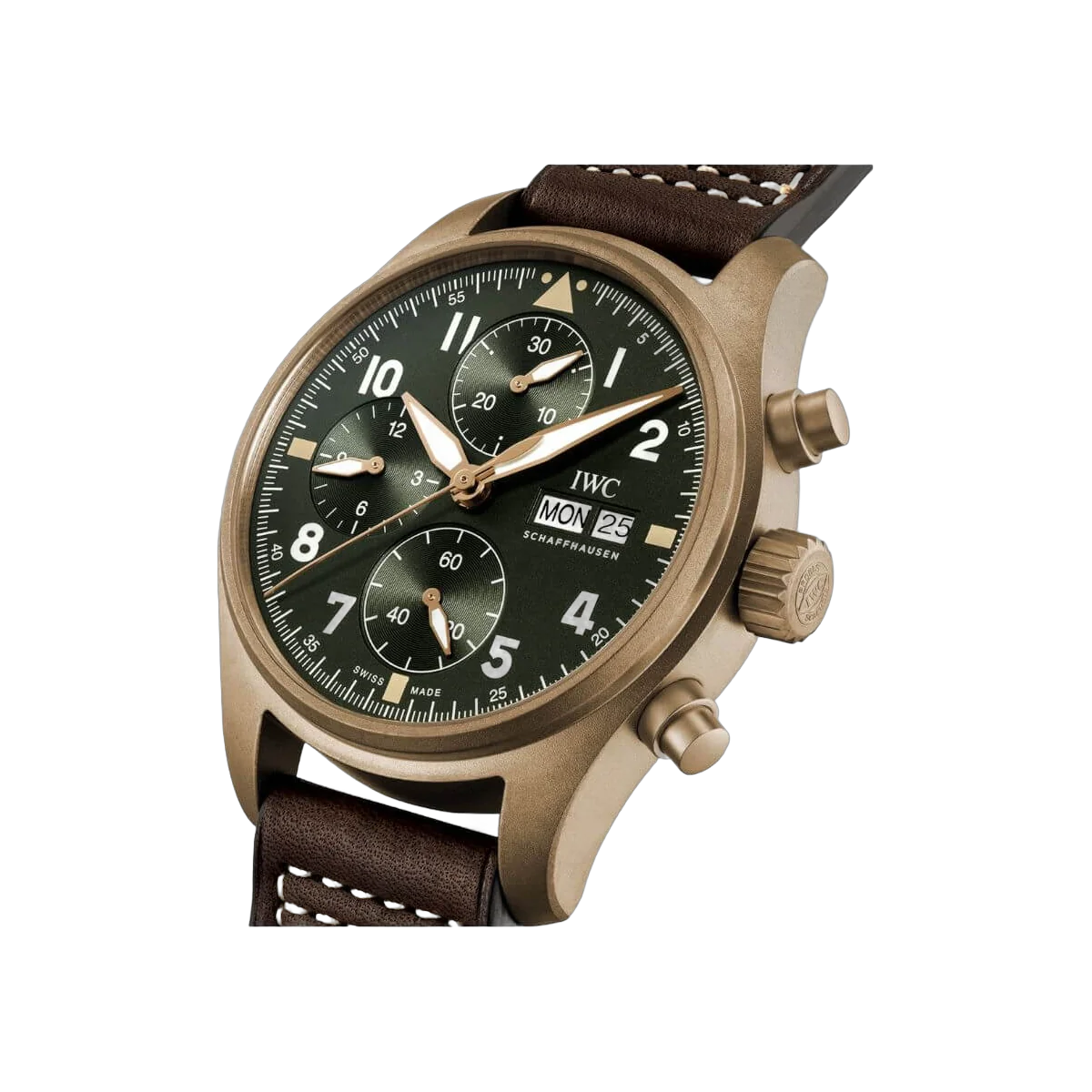 IWC Pilot IW387902 Chronograph Spitfire Green Dial – additional product photo 3
