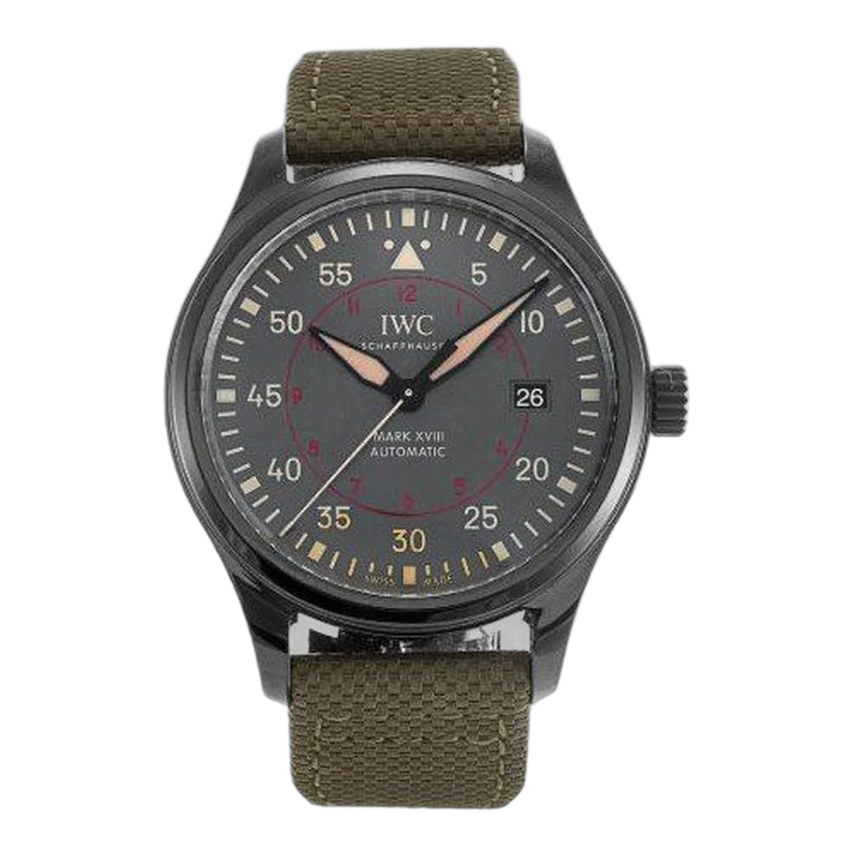 Iwc Pilot'S Watch Mark Xviii Top Gun Miramar 41Mm Ceramic Men's Watch